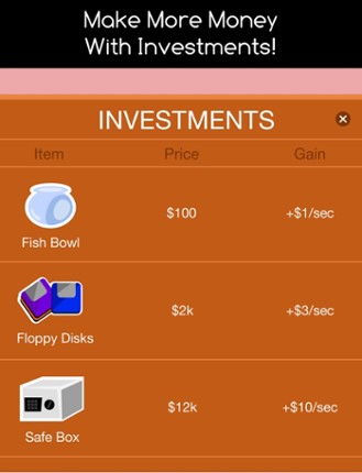 Cash Clicker: Make It Rain Money Game Image