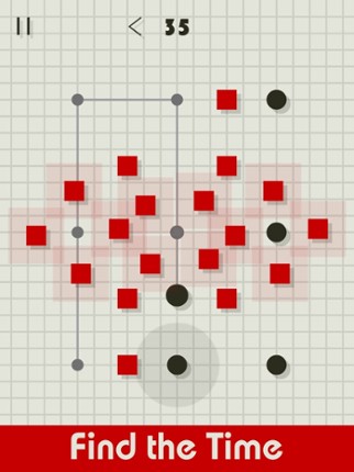 Dots vs Squares - Find the Way screenshot