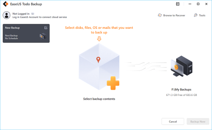 EaseUS Todo Backup Image