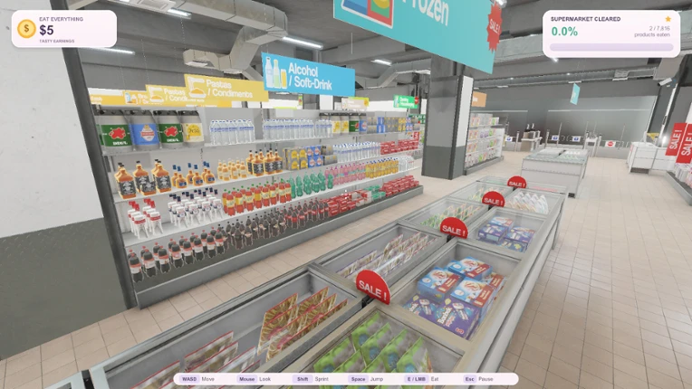 Eat Everything in a Supermarket screenshot