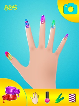 Fashion Nail Art Salon – Design Stylish Nails in Your Beauty Make.over Game for Girls screenshot