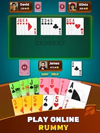 Rummy Online HD - Romme, Rami screenshot