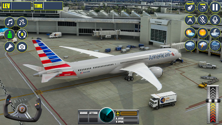 Real Airplane Flying Sim 3D Image