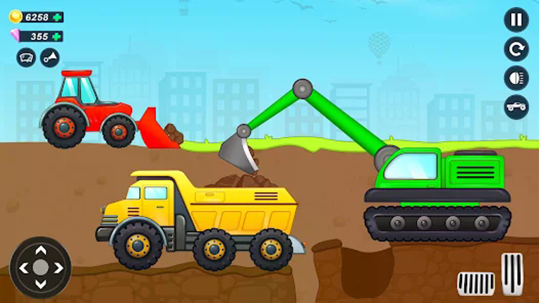 JCB Construction Truck Games Image