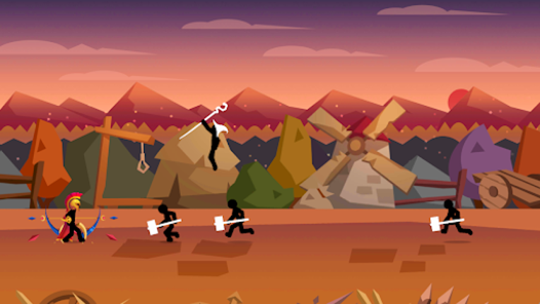 Stick Fight: Shadow Archer screenshot