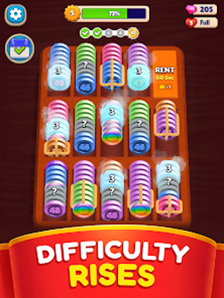 Pocket Sort: Coin Merge Puzzle screenshot