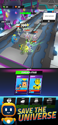 Superheroes Idle RPG League screenshot