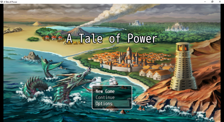 A Tale of Power || RPG Maker RTP Game Jam Image