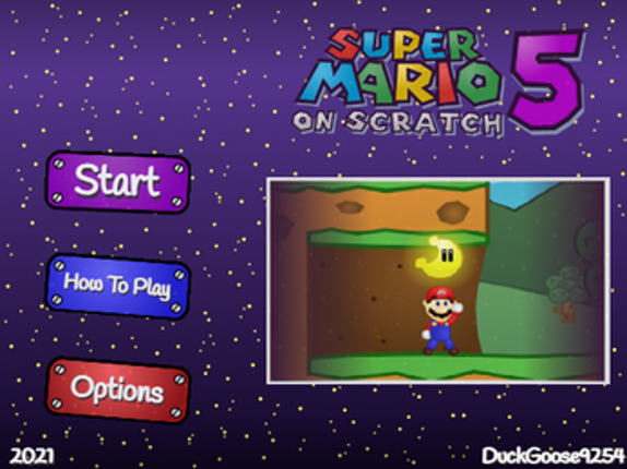 Super Mario on Scratch 5 - HTML Port screenshot