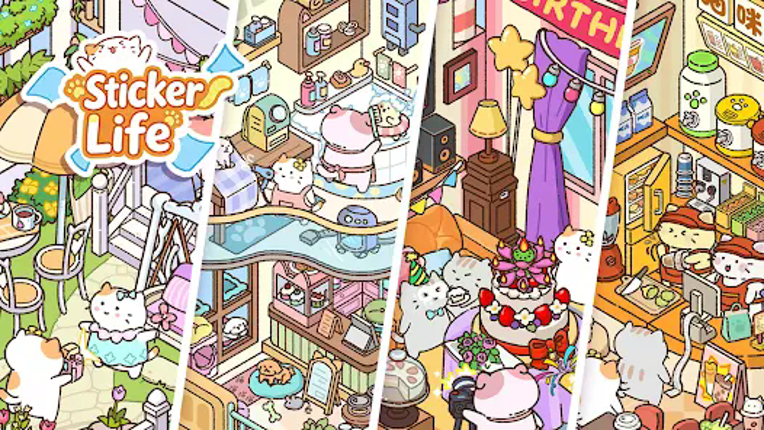 Sticker Life: Home Decor Games screenshot