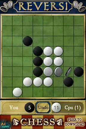 Reversi screenshot