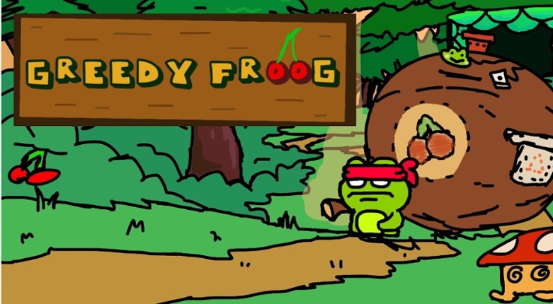 Greedy Frog Image