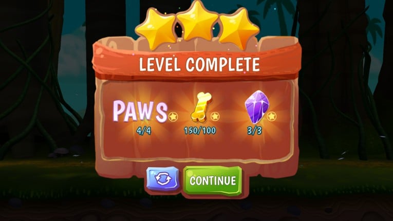 Jumpy Paws - World Adventures screenshot