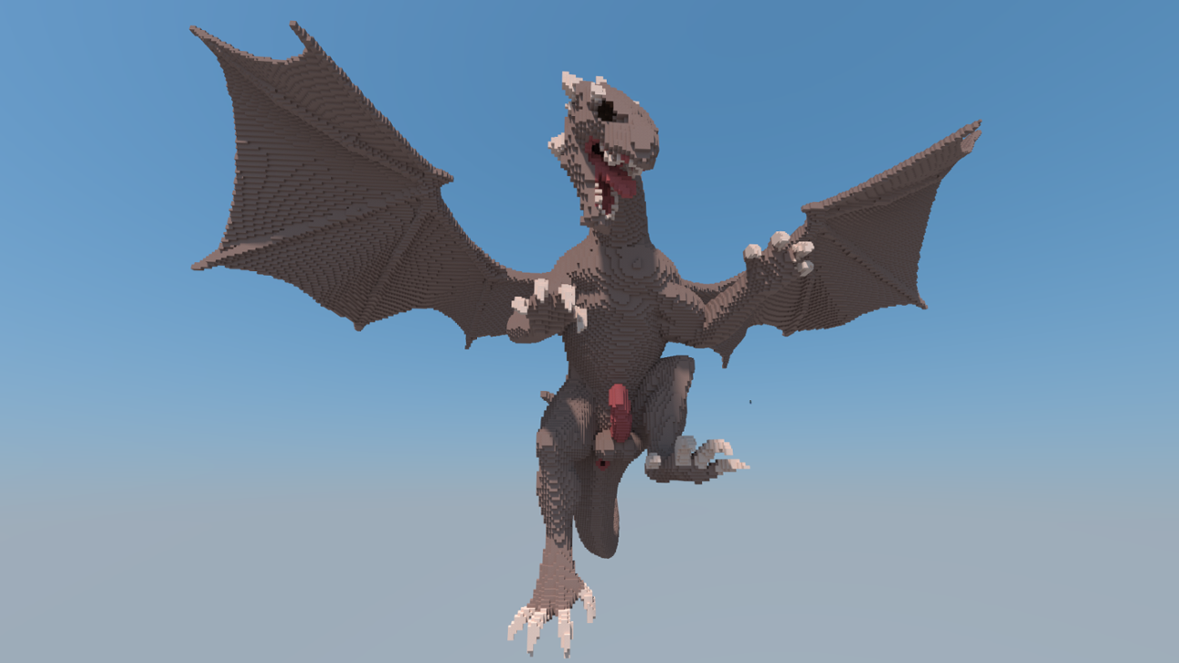 Games like Minecraft Dragon Oral / anal / cock vore Map