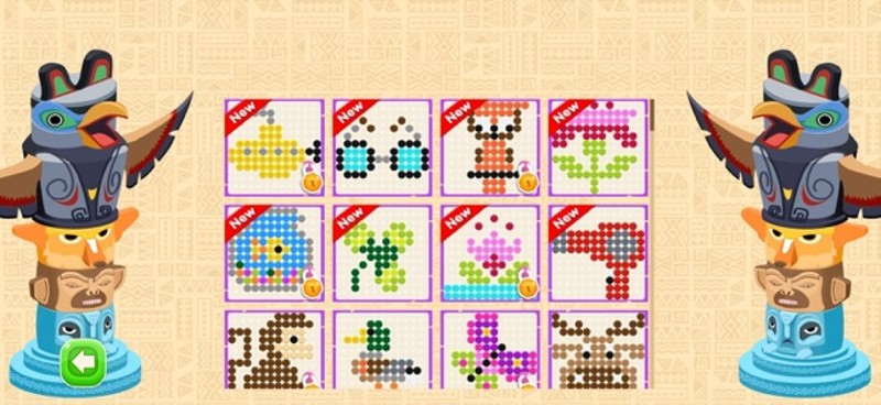 Mosaic Beads Puzzle screenshot