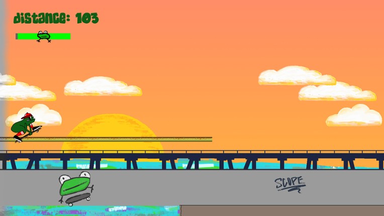 Skater Frog screenshot