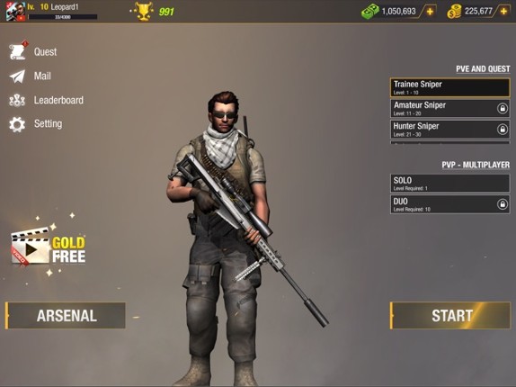 Sniper Warrior: Online PvP Image