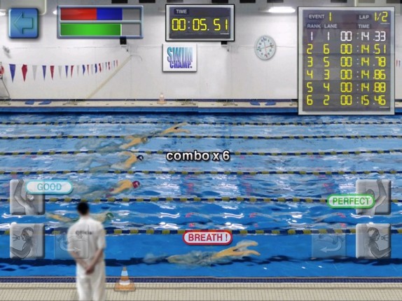 SwimChamp screenshot