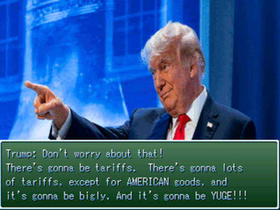 Trump Tariff Simulation Image