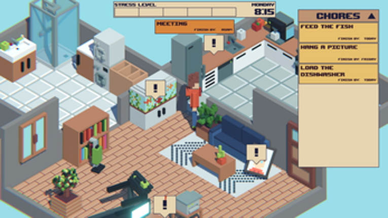 "Working" from home screenshot