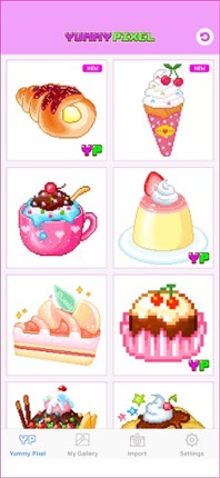 Yummy Pixel - Color by Number screenshot