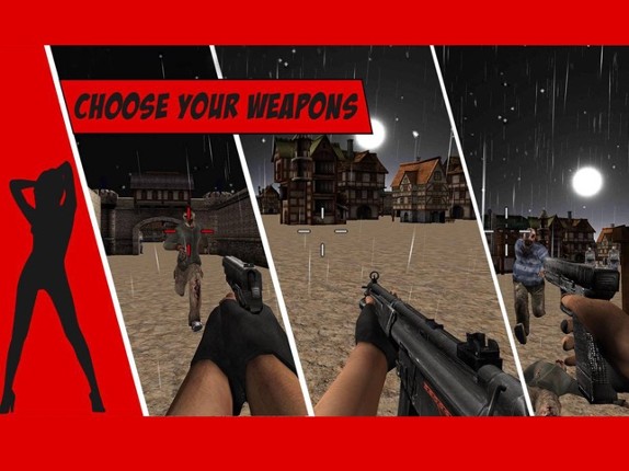 Zombie Frontier Dead Underworld 3D Assassin - Top Zombie Shooting Game screenshot