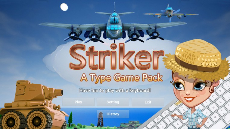 打击者打字游戏集（Striker A Type Game Pack） screenshot