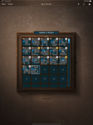Blue Block for iPad Image