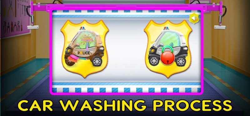 Cartoon Police Car Wash screenshot