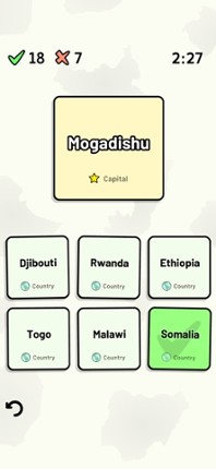 Countries of Africa Quiz screenshot