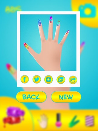 Fashion Nail Art Salon – Design Stylish Nails in Your Beauty Make.over Game for Girls screenshot