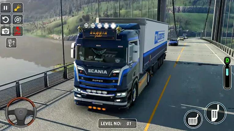 City Cargo Truck Transport Sim screenshot