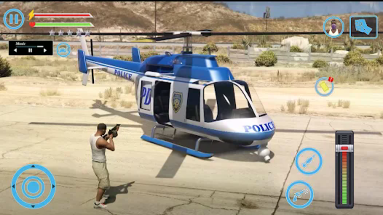 City Gangster Crime Car Games Image