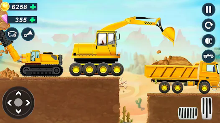 JCB Construction Truck Games screenshot