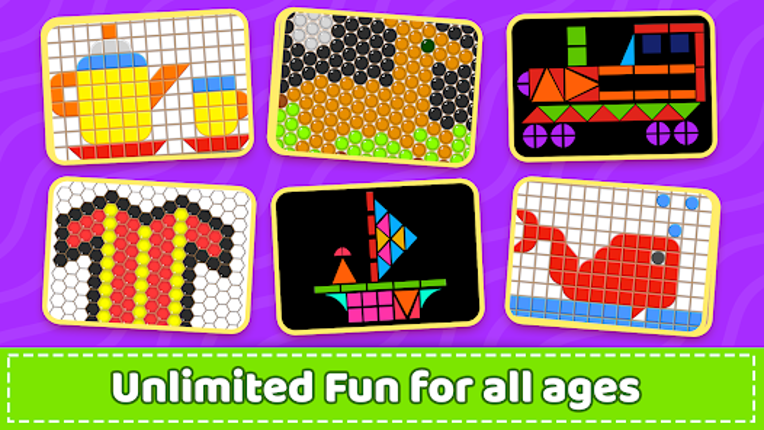 Mosaic Puzzles Art Game Kids Image