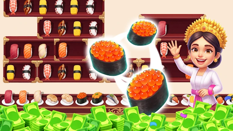Lucky Sushi Match Image