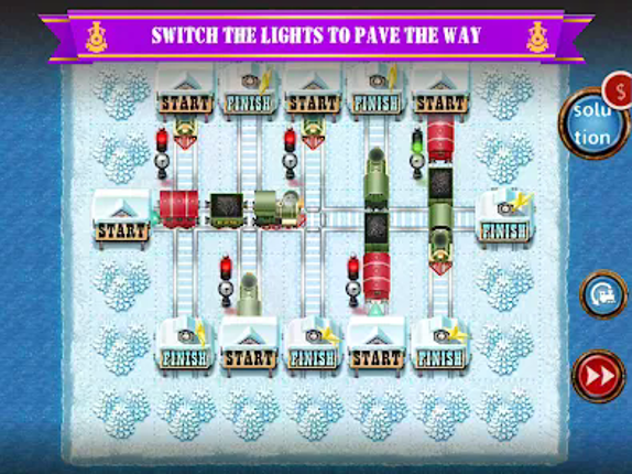 Rail Maze 2: Train puzzle game screenshot