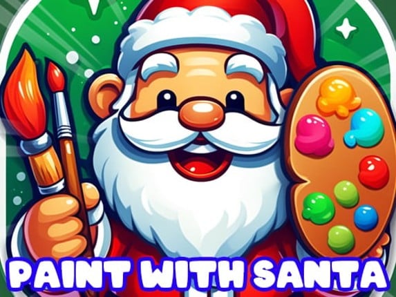 Paint with Santa Game Cover