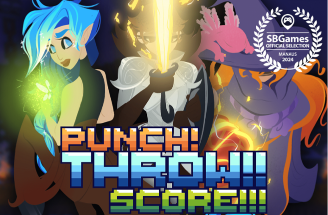 Punch! Throw!! Score!!! Game Cover