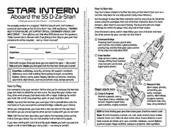Star Intern, Aboard the S.S. D-Za-Star! Image