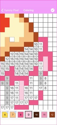 Yummy Pixel - Color by Number screenshot