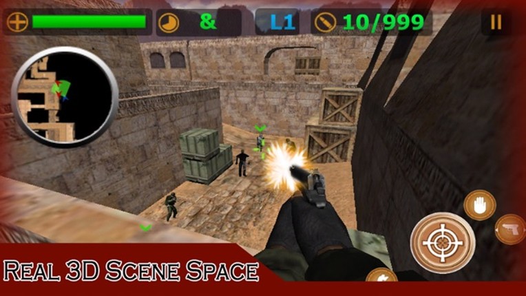 Zombie Sniper 3D - Critical Shooting:  A Real FPS Zombie City 3D Shooting Game screenshot