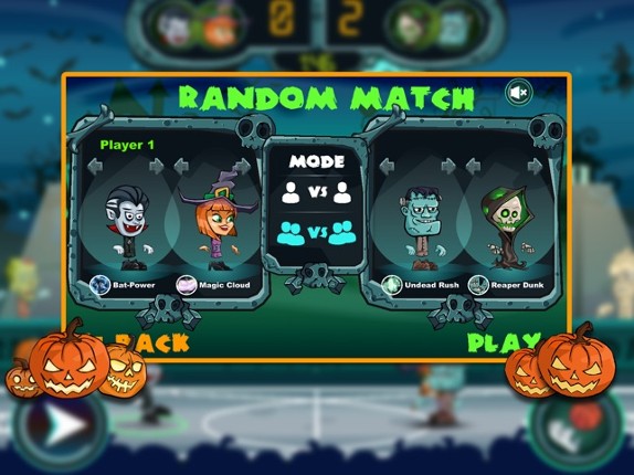 Basketball Legends Halloween screenshot