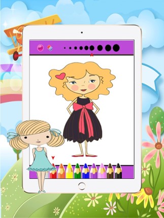 Cartoon Kid color easy kid games 4 yr old girls screenshot