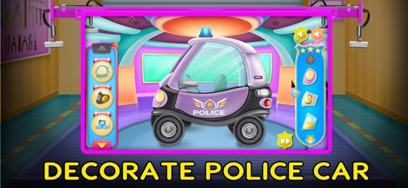 Cartoon Police Car Wash screenshot