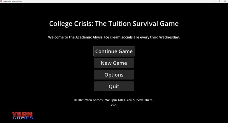 College Crisis: The Tuition Survival Game screenshot