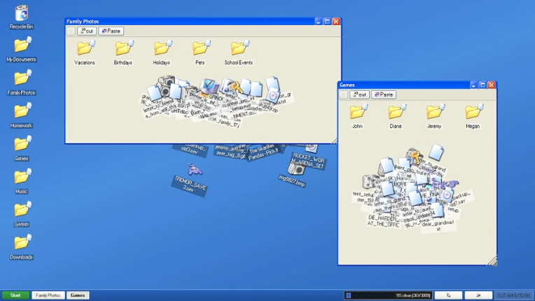 DESKTOP CLEANER 98 screenshot