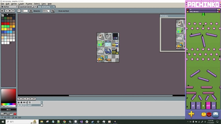 Desktop Pachinko Idle screenshot
