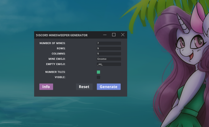 Discord Minesweeper Generator Game Cover