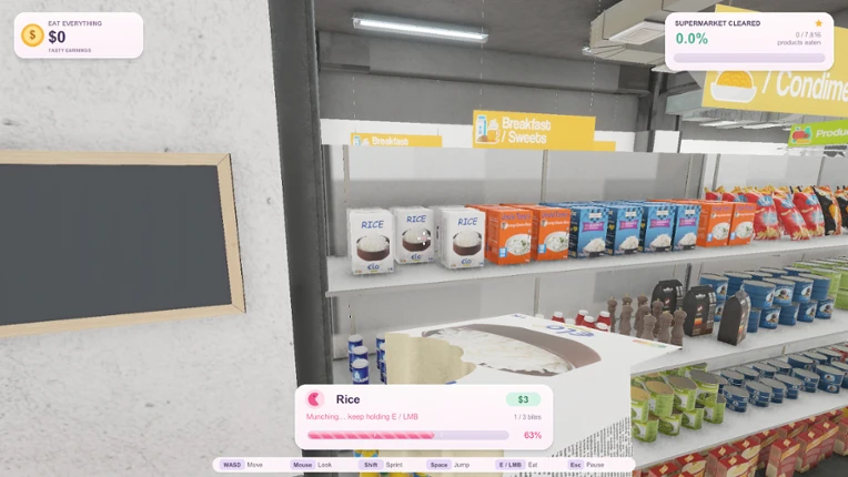 Eat Everything in a Supermarket screenshot
